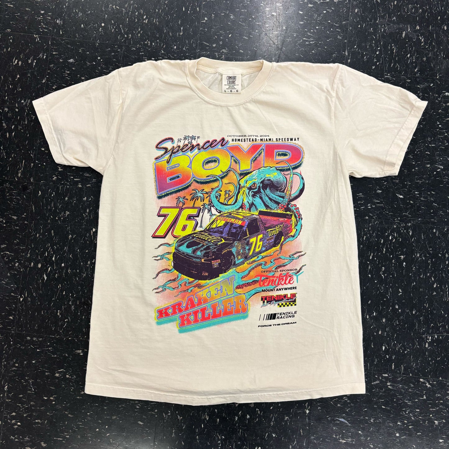 Limited Edition Spencer Boyd x Tenikle Nascar Tee (pre-order)